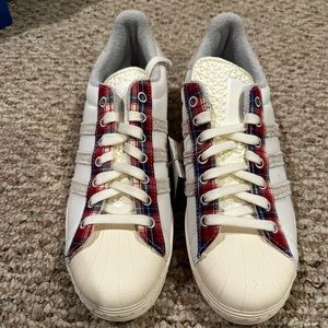 Mens adidas SUPERSTAR Wonder White / Cloud White / Crystal White H00213 Shoes